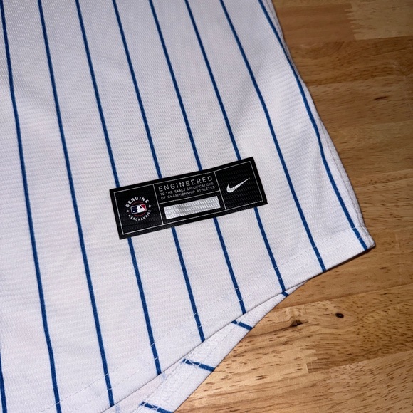 Men’s Nike #48 New York NY Mets MLB Baseball Jacob DeGrom Signed Jersey XXL 2XL - Picture 6 of 10